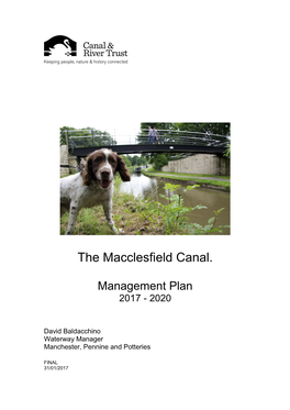 The Macclesfield Canal