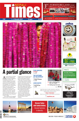 782 6 - 12 November 2015 16 Pages Rs 50