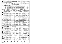 Shelbourne Park Race Card Friday, 20Th August