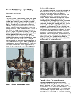 1 Gnome Monosoupape Type N Rotary