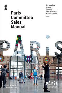 Paris Committee Sales Manual 2018