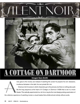 Silent Noir: a Cottage on Dartmoor