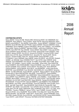 Kickarts 2006 Annual Report