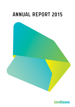 Annual Report 2015 Contents