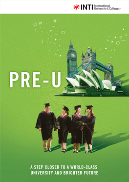 A STEP CLOSER to a WORLD-CLASS UNIVERSITY and BRIGHTER FUTURE 6 30+ 16,500+ Campuses Across Years of Students Currently Malaysia Empowering Served Young Minds