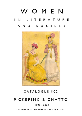 802 Women in Literature & Society