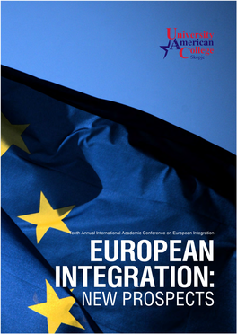 European Integration: New Prospects