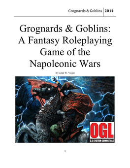 Grognards & Goblins