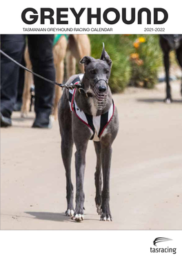 TASMANIAN GREYHOUND RACING CALENDAR 2021-2022 from the CEO's DESK