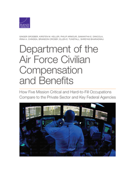 Department of the Air Force Civilian Compensation and Benefits