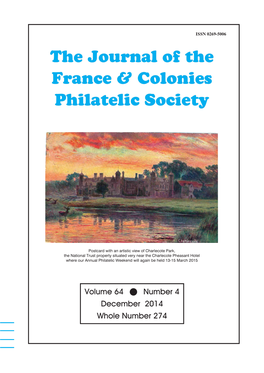 The Journal of the France & Colonies Philatelic Society