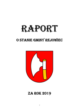 O Stanie Gminy Rejowiec Za Rok 2019