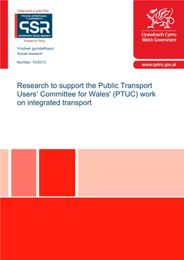 Work on Integrated Transport