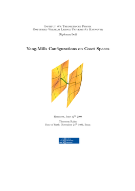 Yang-Mills Configurations on Coset Spaces