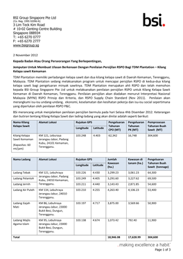 BSI Group Singapore Pte Ltd (Co