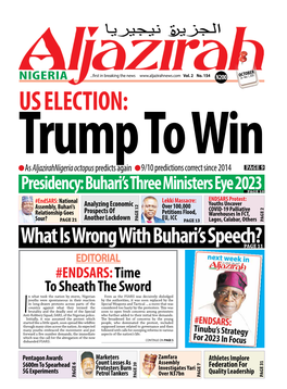 What Is Wrong with Buhari's Speech?