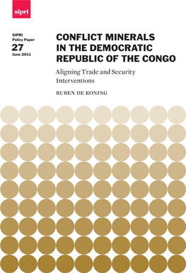 Conflict Minerals in the Democratic Republic of the Congo