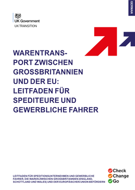 Warentransport Zwischen Großbritannien Und Der EU: Leitfaden Für