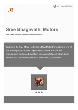 Sree Bhagavathi Motors