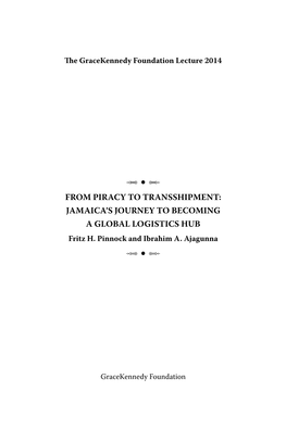 Jamaica's Journey to Becoming a Global Logistics