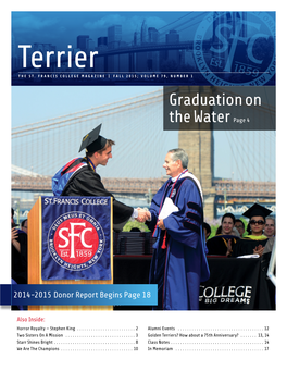 St. Francis College Terrier, Fall 2015