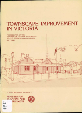 Townscape Improvement in Victoria