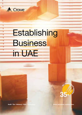 Establishing Business in UAE