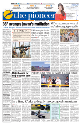 BSF Avenges Jawan's Mutilation