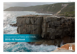 Department of Parks and Wildlife Yearbook 2015-16