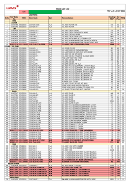 2WH Price List