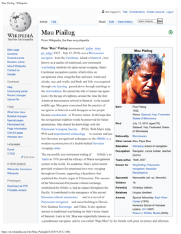 Mau Piailug - Wikipedia