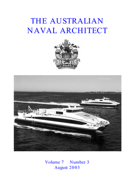 The Australian Naval Architect