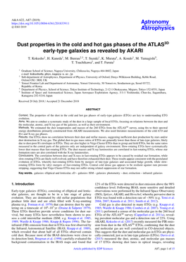 Dust Properties in the Cold and Hot Gas Phases of the ATLAS3D Early-Type Galaxies As Revealed by AKARI T