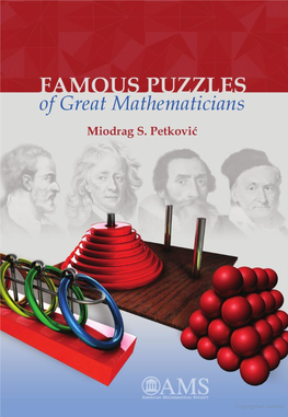 FAMOUS PUZZLES of Great Mathematicians