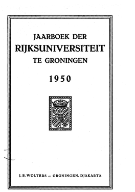 Rijksuniversiteit 1950