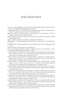 Bibliography