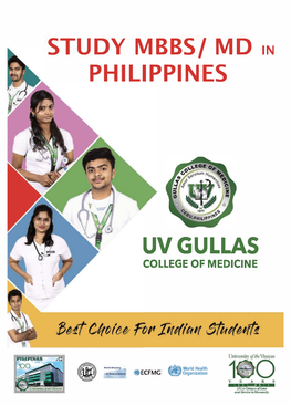 Study Mbbs/ Md in Philippines Uvgullas