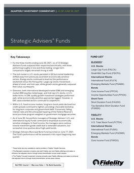 Strategic Advisers® Funds