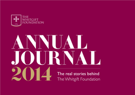 2014 the Real Stories Behind the Whitgift Foundation