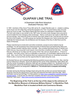 Quapaw Line Trail