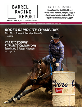 RODEO RAPID CITY CHAMPIONS Red Man Jones & Randee Prindle — Page 2