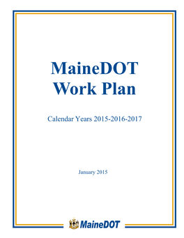 Mainedot Work Plan