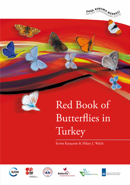 Red Book of Butterflies in Turkey Red Book Of