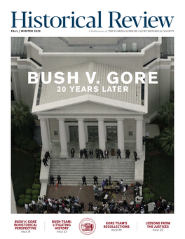 Bush V. Gore 20 Years Later