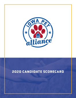 2020 Candidate Scorecard