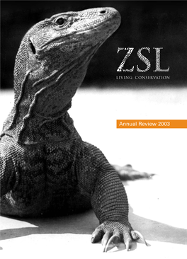 ZSL Annual Review 2003