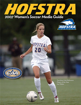 07 HOFSTRA Women's Soccer 2007