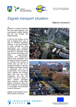 Zagreb Transport Situation