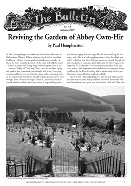 Reviving the Gardens of Abbey Cwm-Hir by Paul Humpherston