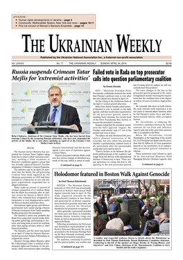 The Ukrainian Weekly, 2016